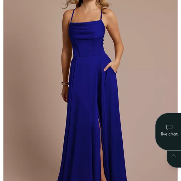 David's Bridal Royal Blue Prom Dress David's Bridal Royal Blue Prom Dress